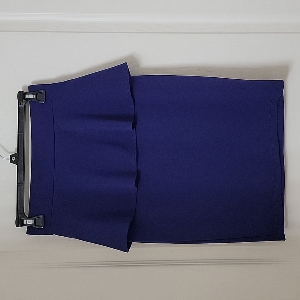 Mossimo Size XS Blue Violet Peplum Pencil Skirt, Exc. Used Condition
